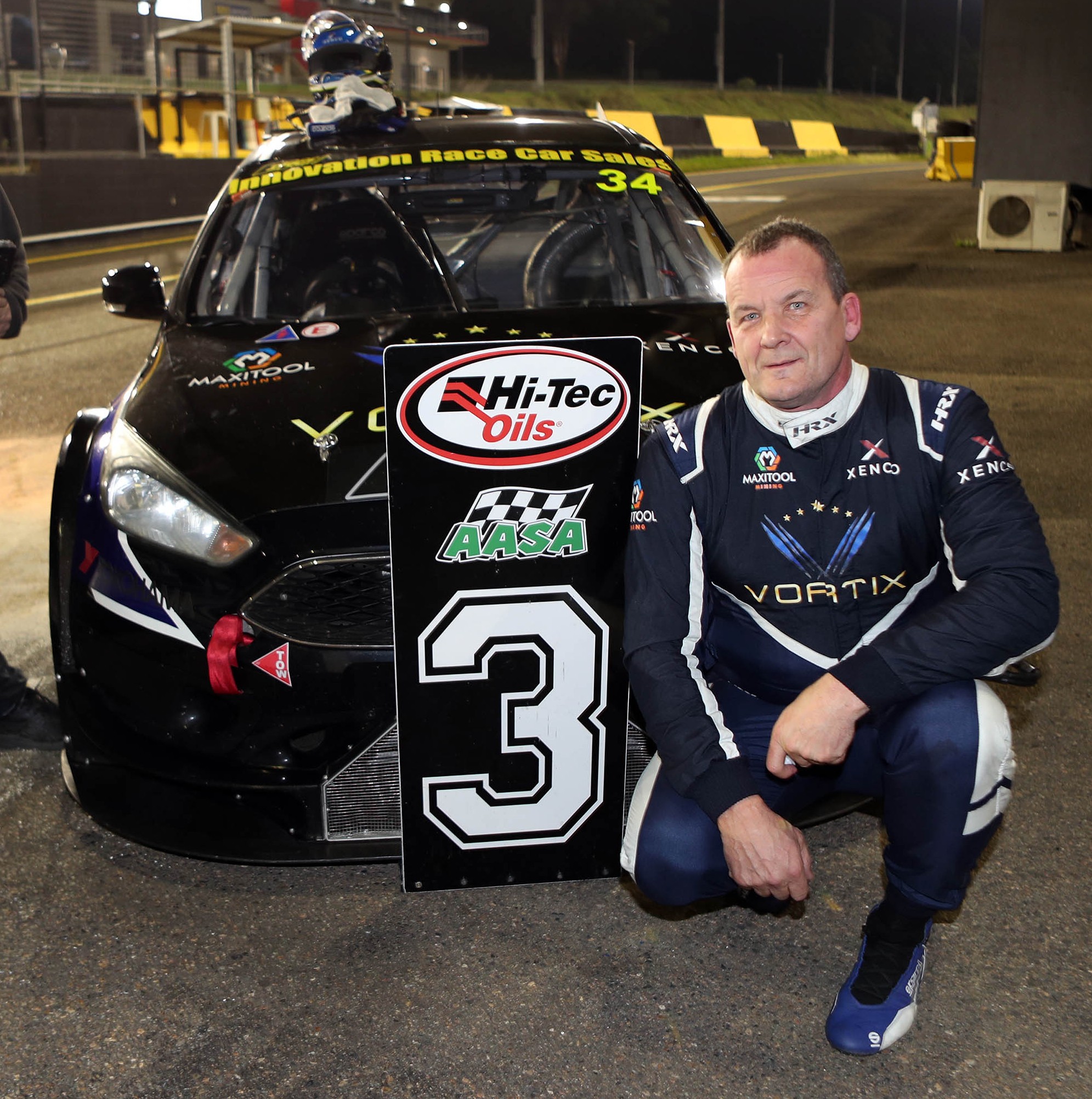 Jon Crossing - Podium Finish #3 - Vortix Racing Sponsorship